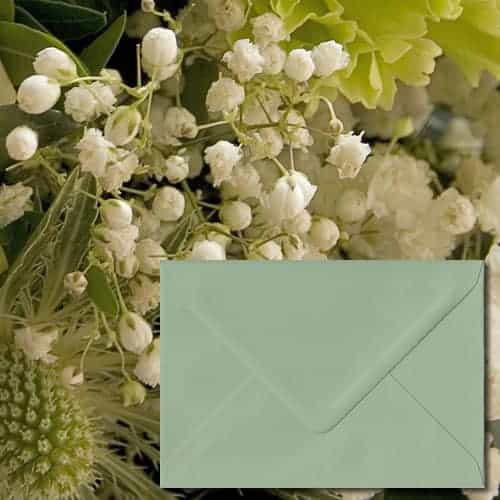 Heritage Green Luxury Envelopes