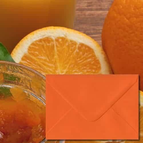 Orange Colour Envelopes