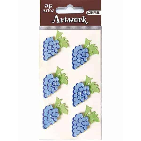 Bunch Of Grapes Craft Embellishment By Artoz