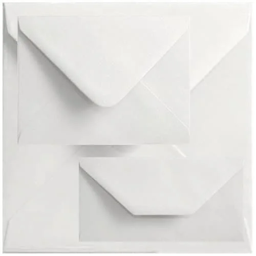 Economy Box Of 1000 60mm x 90mm White Gummed Envelopes