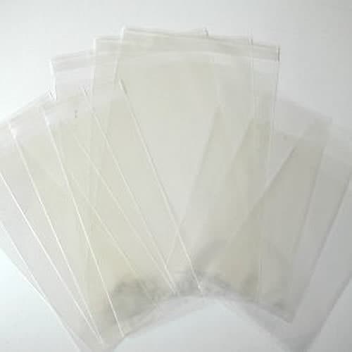 C5 162mm x 229mm Self Adhesive Cellophane Bags For Envelopes