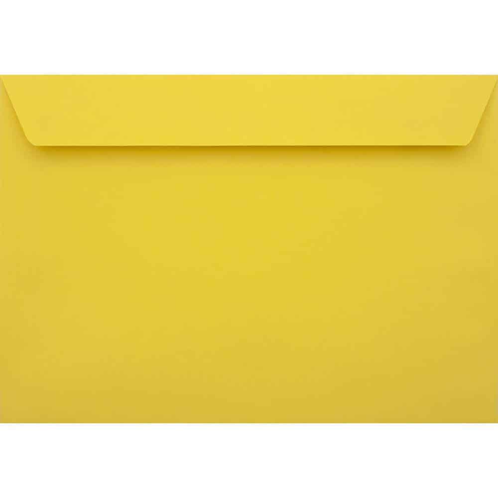 Canary Yellow Peel/Seal C6 114mm x 162mm 120gsm Luxury Coloured Envelope