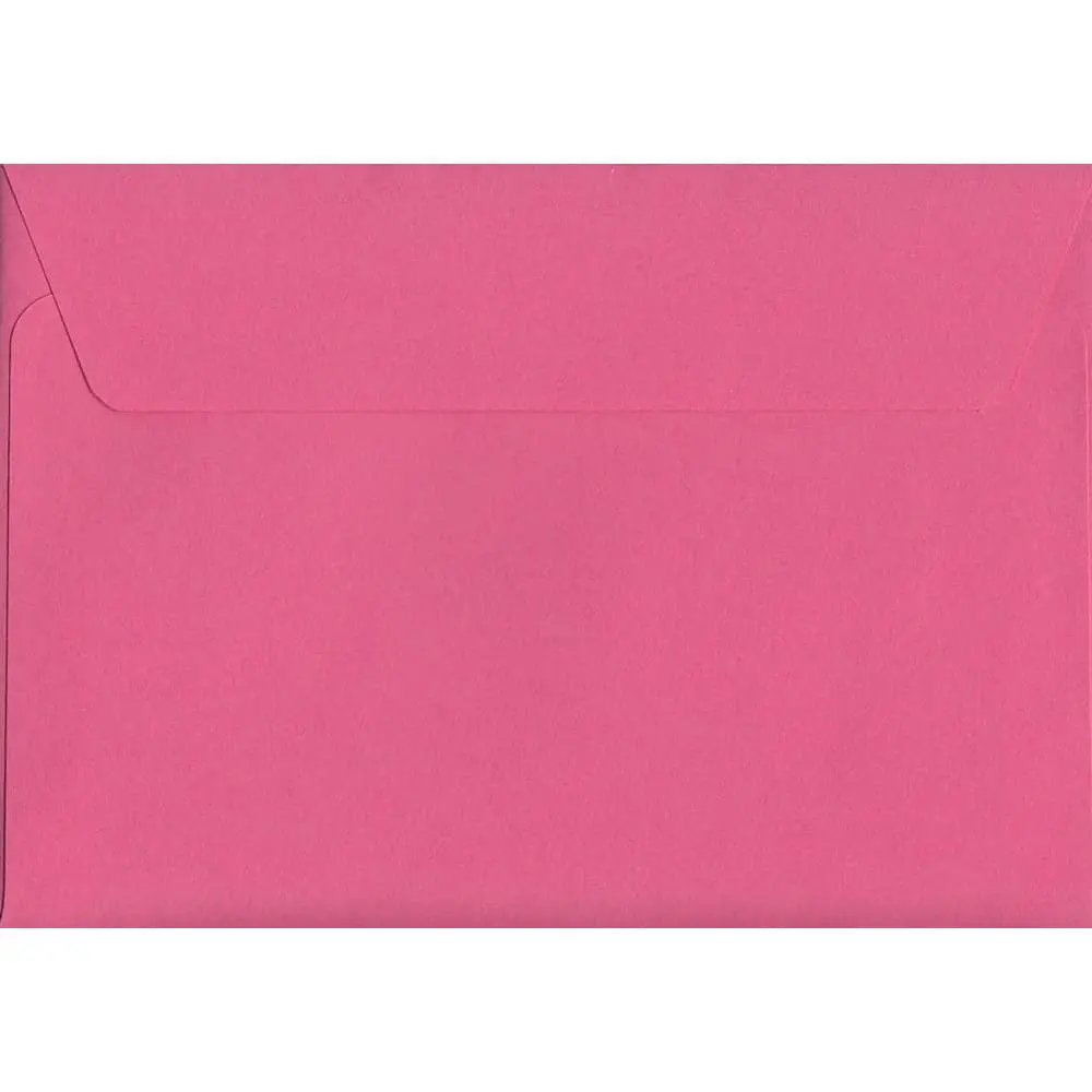 Cerise Pink Peel/Seal C6 114mm x 162mm 120gsm Luxury Coloured Envelope