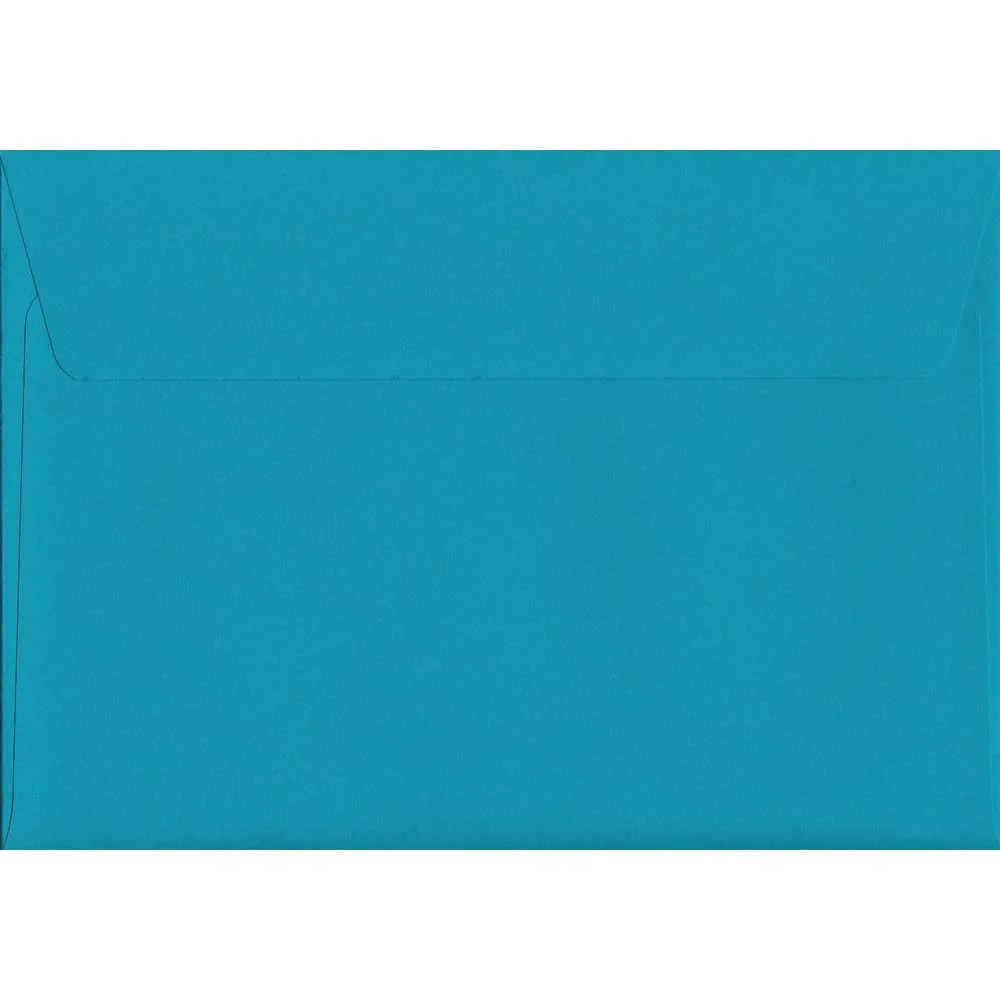 Caribbean Blue Peel/Seal C6 114mm x 162mm 120gsm Luxury Coloured Envelope