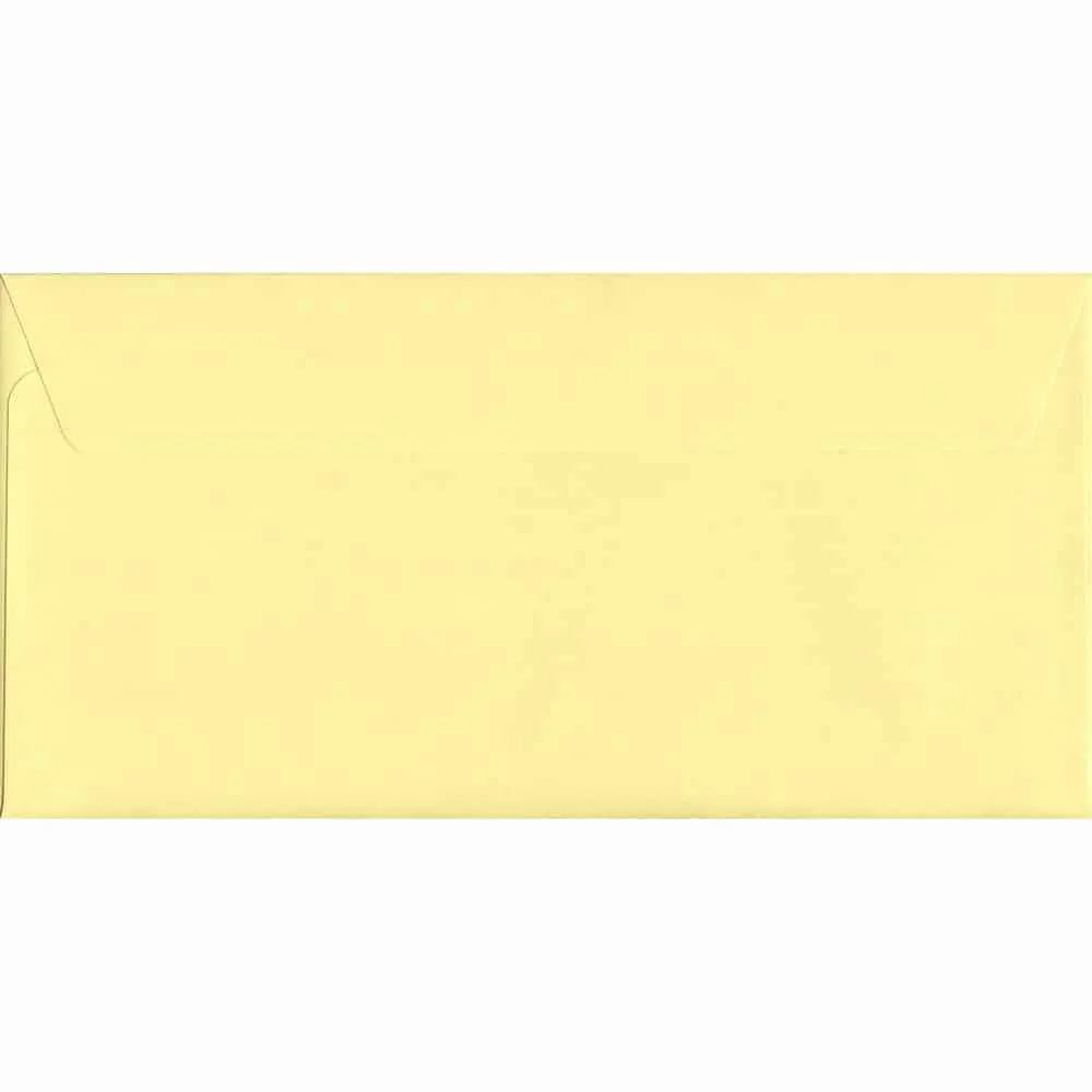 Sunlight Yellow Peel/Seal DL 114mm x 229mm 120gsm Luxury Coloured Envelope