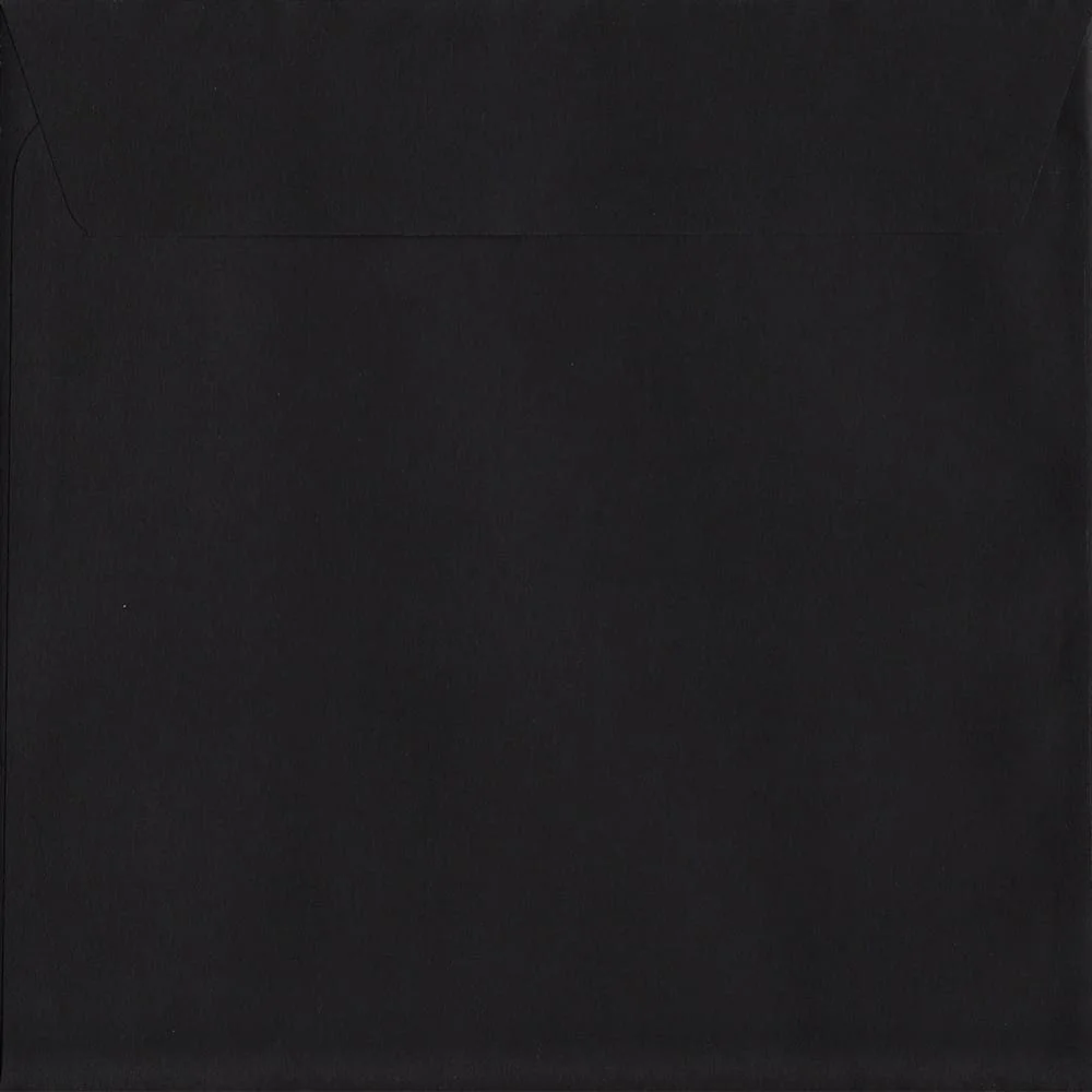 Black Peel/Seal S2 220mm x 220mm 120gsm Luxury Coloured Envelope
