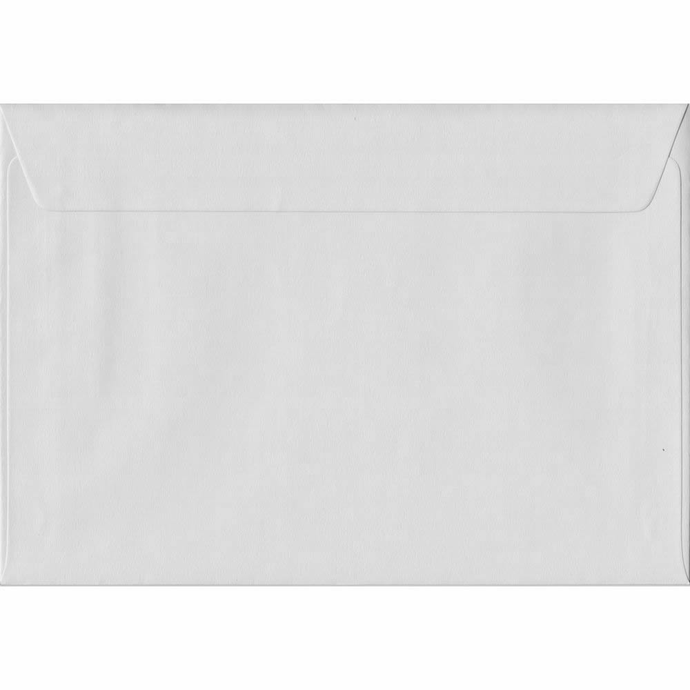 162mm x 229mm White Heavyweight 130gsm Envelope. C5/Half A4 Peel/Seal 130gsm. Discount Pack Of 100.