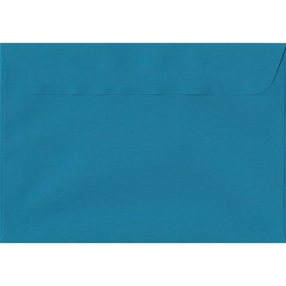 162mm x 229mm Petrol Blue Laid Envelope. C5/A5 Paper Size. Peel/Seal Flap. 100gsm Paper.