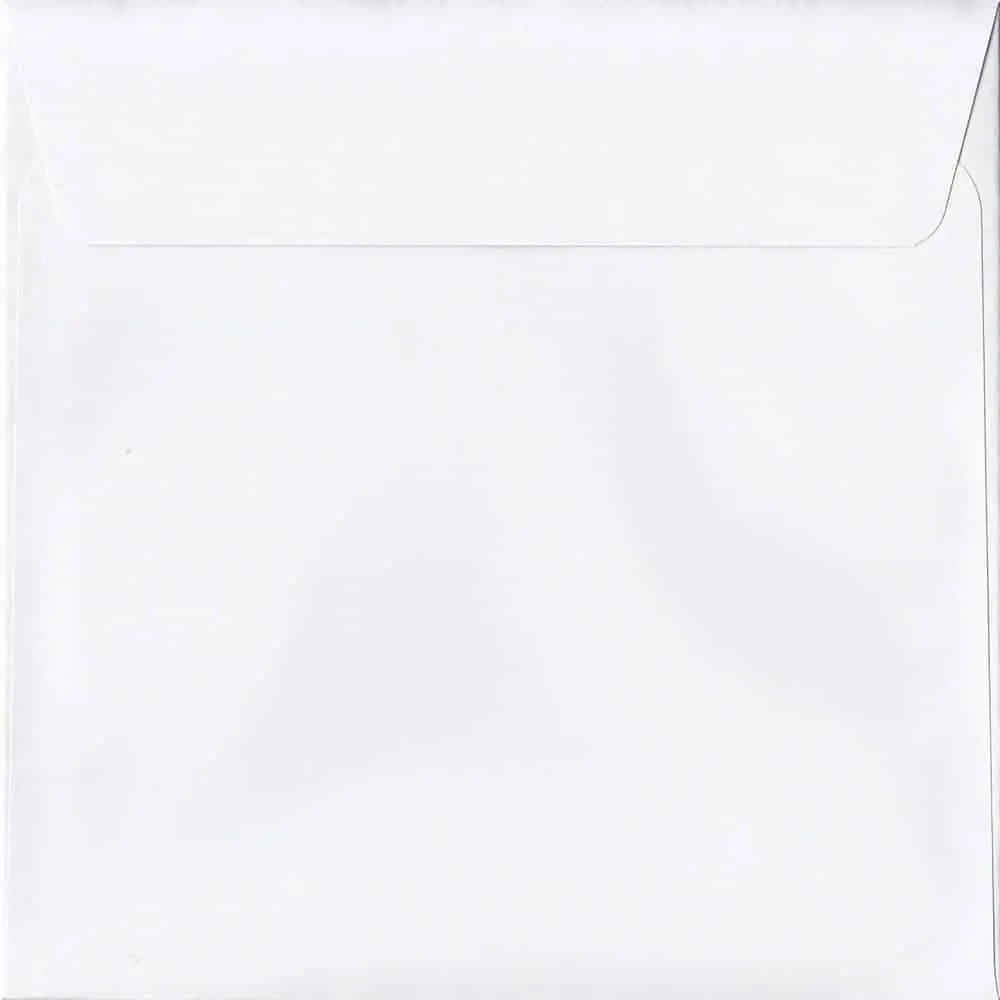 250 Ice White 220mm x 220mm 120gsm Peel/Seal Envelopes