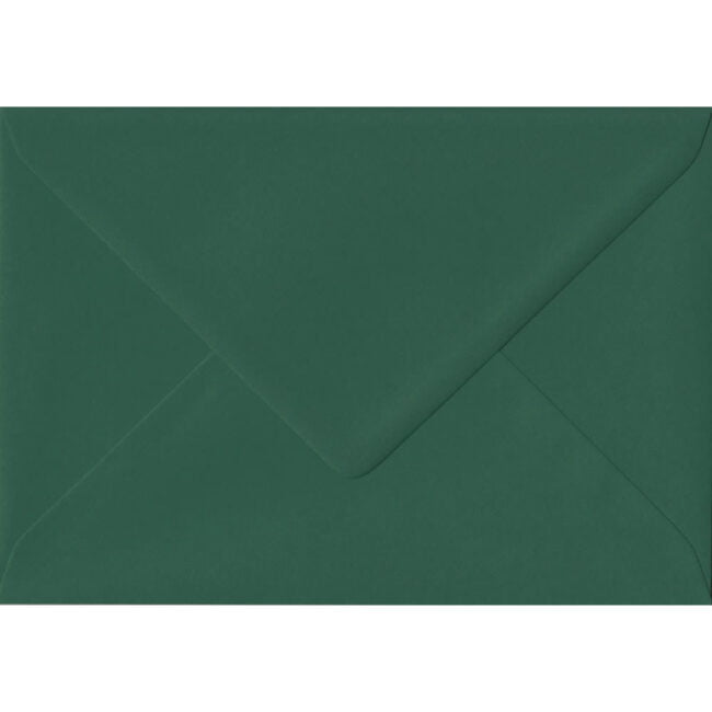 100 Green A5 Envelopes Brooklands Green Gummed 152mm x 216mm