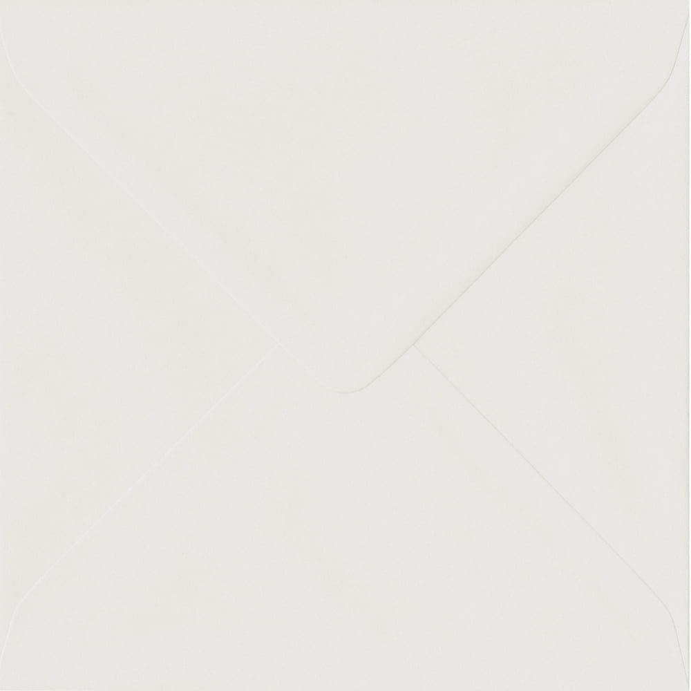 Square Callisto Diamond White Envelope