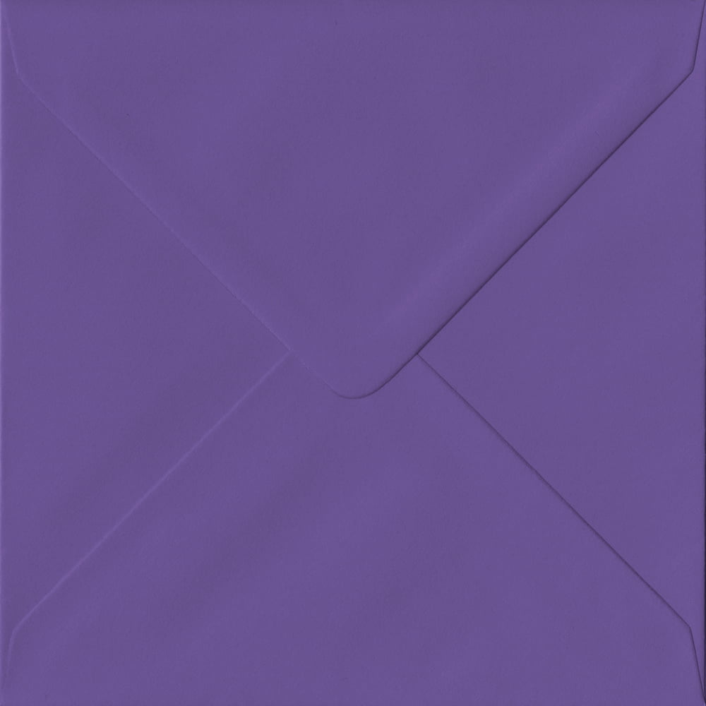 Square Intense Purple Envelope