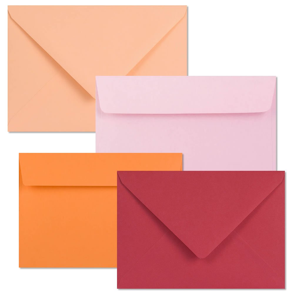 Clariana C6 114x162mm Coloured Envelopes