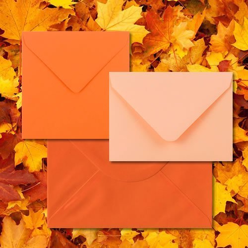 All Orange Envelopes