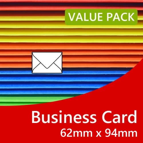 Business Card Envelope Packs