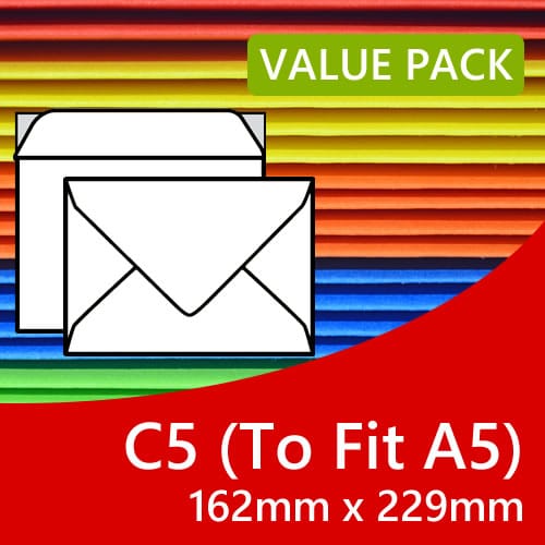 A5/C5 Envelope Packs