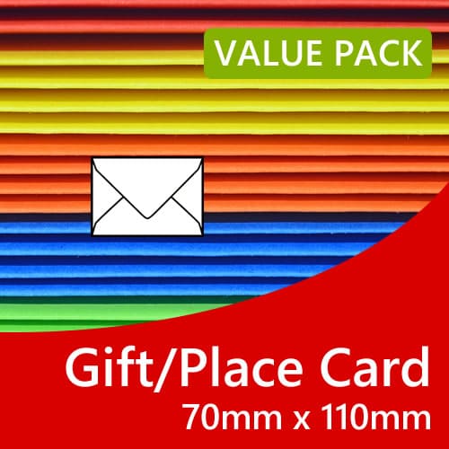 Gift Card Envelope Packs